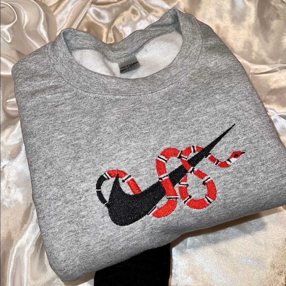 Custom embroidery sweatshirt!